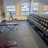 Premium Fitness-Gummimatte (ohne Teilungsoptik)